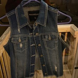 Maurice’s denim vest